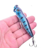 Leurre Dur Popper 6.5cm