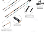 Original DAIWA CROSSFIRE 662MFB filature coulée canne à pêche Action rapide M MH puissance 1.98 2.13M aluminium carbone canne à pêche