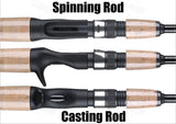 Original DAIWA CROSSFIRE 662MFB filature coulée canne à pêche Action rapide M MH puissance 1.98 2.13M aluminium carbone canne à pêche