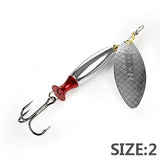 Leurre métallique Cuillères Arrondie 10cm | 24g.