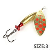 Leurre métallique Cuillères Arrondie 10cm | 24g.