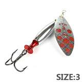 Leurre métallique Cuillères Arrondie 10cm | 24g.