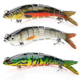 VTAVTA 1/3/6 pièces leurre de pêche 14cm 23g appâts artificiels durs 8 Segments brochet ensemble de leurres