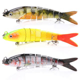 VTAVTA 1/3/6 pièces leurre de pêche 14cm 23g appâts artificiels durs 8 Segments brochet ensemble de leurres