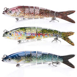 VTAVTA 1/3/6 pièces leurre de pêche 14cm 23g appâts artificiels durs 8 Segments brochet ensemble de leurres
