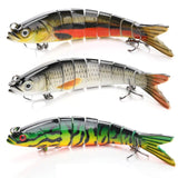 VTAVTA 1/3/6 pièces leurre de pêche 14cm 23g appâts artificiels durs 8 Segments brochet ensemble de leurres
