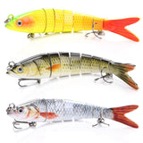 VTAVTA 1/3/6 pièces leurre de pêche 14cm 23g appâts artificiels durs 8 Segments brochet ensemble de leurres
