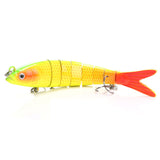 VTAVTA 1/3/6 pièces leurre de pêche 14cm 23g appâts artificiels durs 8 Segments brochet ensemble de leurres