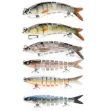 VTAVTA 1/3/6 pièces leurre de pêche 14cm 23g appâts artificiels durs 8 Segments brochet ensemble de leurres