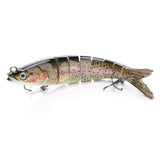 VTAVTA 1/3/6 pièces leurre de pêche 14cm 23g appâts artificiels durs 8 Segments brochet ensemble de leurres