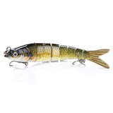 VTAVTA 1/3/6 pièces leurre de pêche 14cm 23g appâts artificiels durs 8 Segments brochet ensemble de leurres