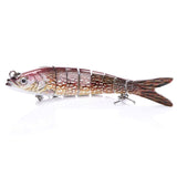 VTAVTA 1/3/6 pièces leurre de pêche 14cm 23g appâts artificiels durs 8 Segments brochet ensemble de leurres