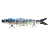 VTAVTA 1/3/6 pièces leurre de pêche 14cm 23g appâts artificiels durs 8 Segments brochet ensemble de leurres
